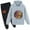 Gray, variant on Five Nights at Freddy's Long Sleeve Pullover Hoodies and Sweatpants Set-Casual Hooded Tracksuit 2 Piece Outfits for Teen