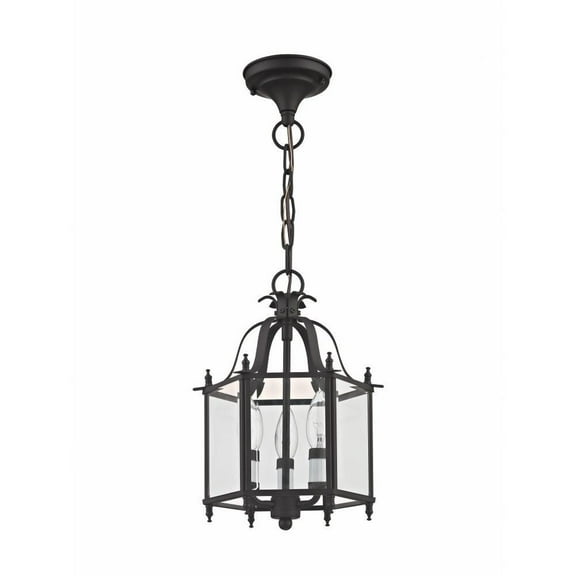 Traditional Three Light Chandelier-Bronze Finish Bailey Street Home 218-Bel-732168