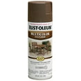 thumbnail image 1 of Rust-Oleum 223523 Multi-Color Textured Spray Paint 12 oz Autumn Brown, 1 of 2