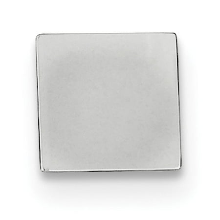 Sterling Silver Engravable Tie tac