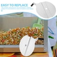 thumbnail image 3 of Phenofice 1Set Popcorn Maker Cover Silver Replacement Parts Enhance Functionality for Restaurant Owners, 3 of 8