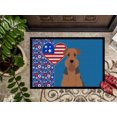 thumbnail image 3 of Grizzle and Tan Airedale Terrier USA American Indoor or Outdoor Mat 24x36, 3 of 5