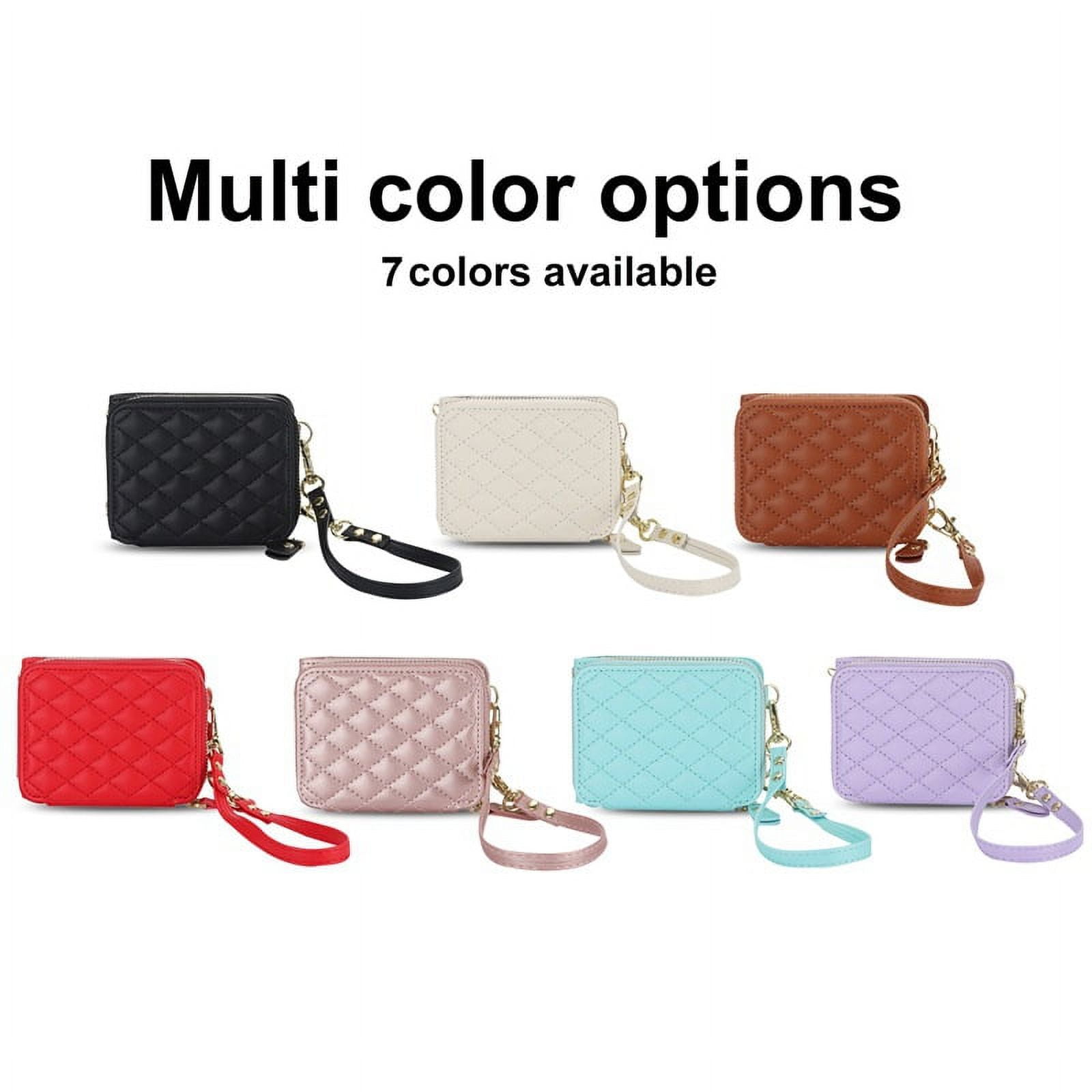 Crossbody leather zipper wallet phone case suitable for Moto razr40, lanyard and card Solt.