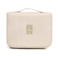 thumbnail image 1 of Bolsa de maquillaje de alta calidad para mujer, Neceser de viaje para cosméticos, organizador de artículos de tocador, almacenamiento impermeable, Neceser de baño con gancho, 2023 Fivean unisex, 1 of 2