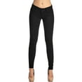 thumbnail image 3 of 2Luver, Women's, School Uniform Pants with 5 Pocket Mid-Rise Classic Work, Black, 7, 3 of 6