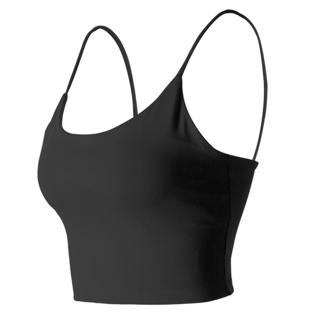 Greenadscape Sports Vest Para Mujer Negro Con Sin Y Material Premium Para Yoga Y Fitness