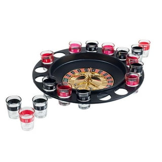 Spin The Shot – Fun Party Drinking Game, Shot Spinner,Includes 2 Ounce Shot  Glass