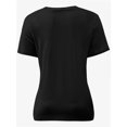 thumbnail image 3 of Women's Ultra-Soft V-Neck Short Sleeve Trendy Casual T-Shirt, 3 of 5