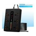 thumbnail image 1 of 6 Ports 20W PD QC3.0 USB Fast Charger Type C Quick Charge Station Adapter 3000W 6 AC Outlets Power Strip ,Universal Compatibility, 1 of 9