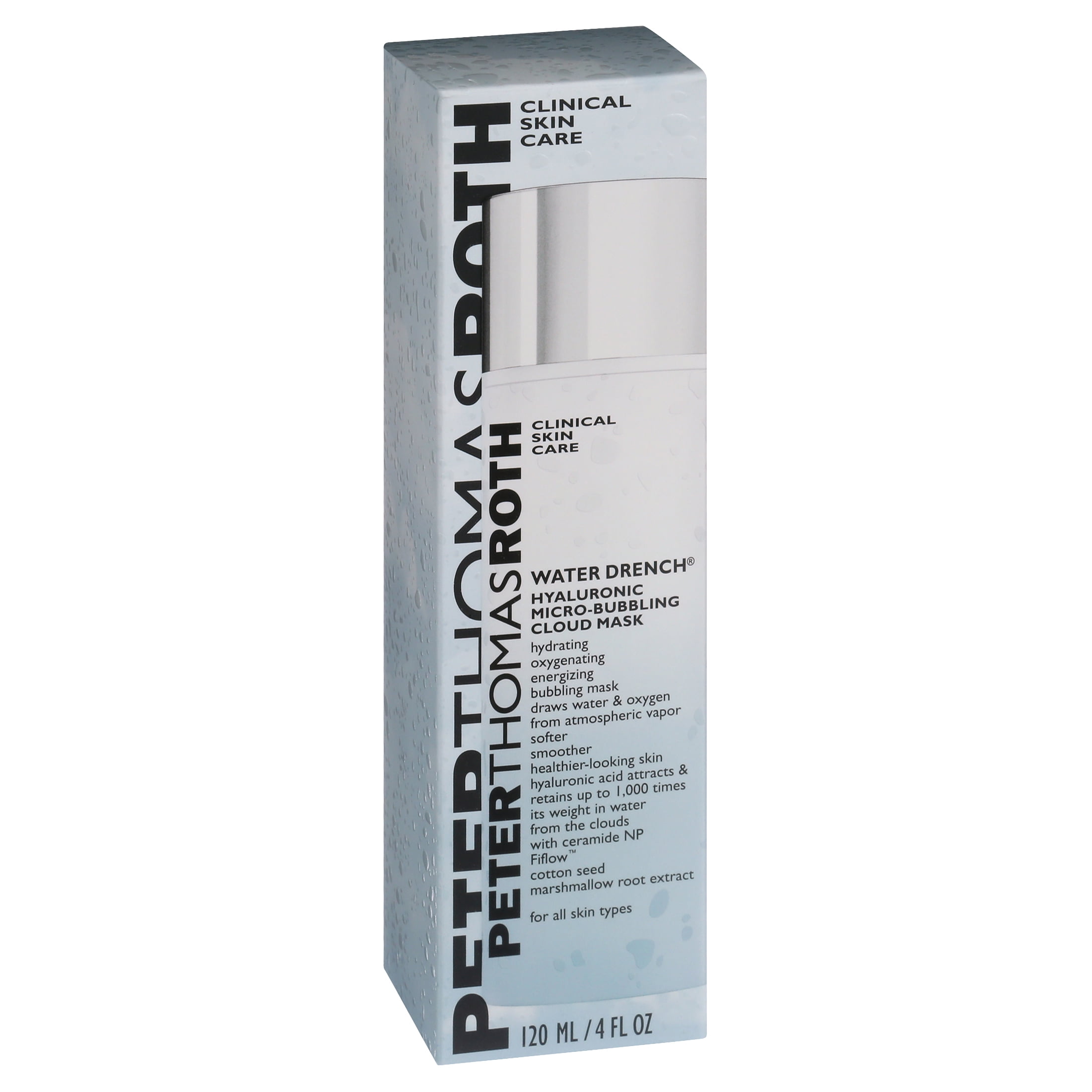 Peter Thomas Roth Water Drench Hyaluronic Micro-Bubbling Cream Facial Mask, 4 fl oz