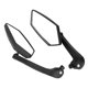 thumbnail image 4 of Kenally 2 unids/set motocicleta negro L-bar y R-Bar Retro espejo retrovisor lateral Vehículos, repuestos y accesorios Mis Kenally VI002710-00, 4 of 6
