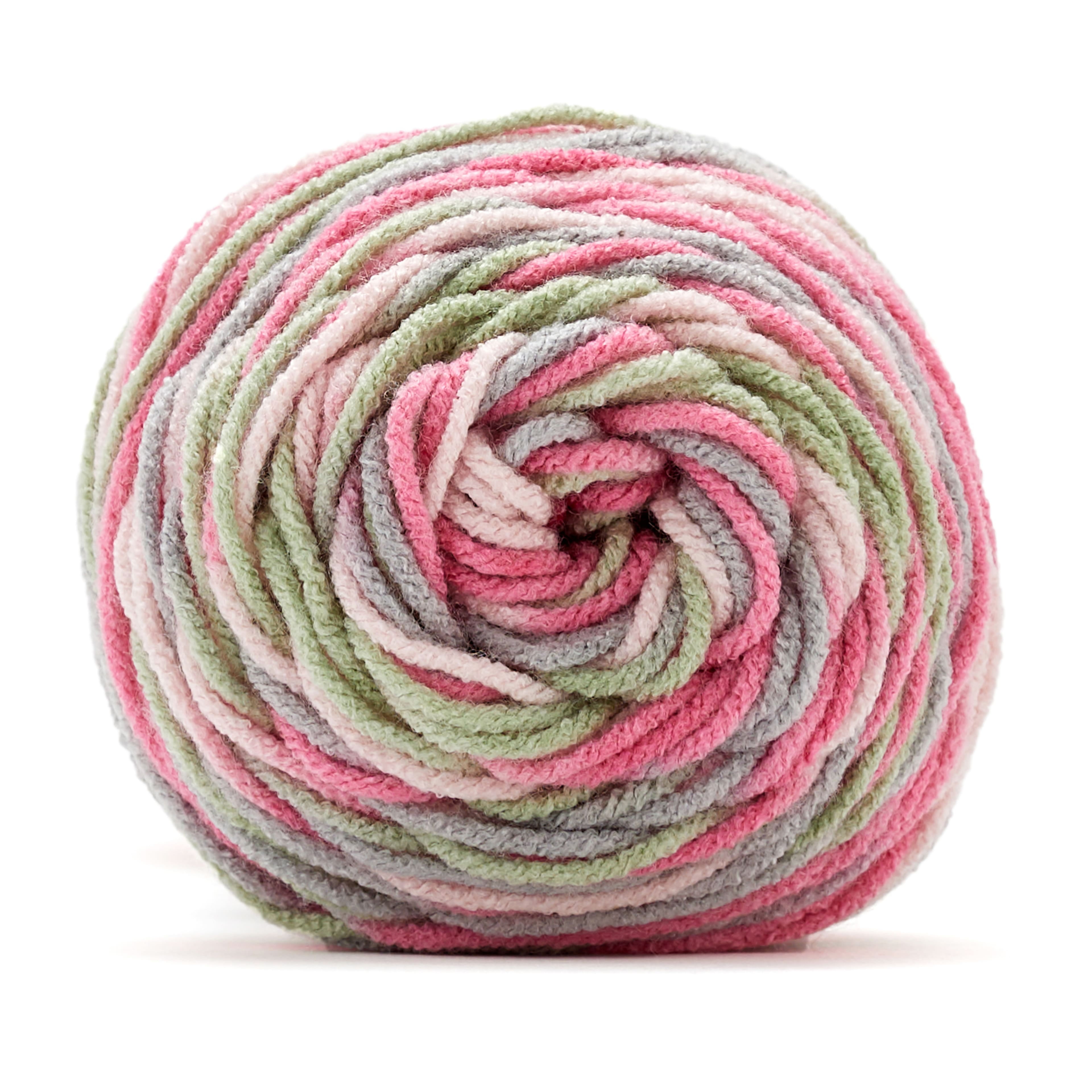 bright pink knitting and crocheting yarn from three fates yarns