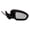 Paint to match, variant on For Nissan Altima 2019 2020 Door Mirror Driver Side | Paint to Match | Heated | With Turn Signal | Textured Base | SR | With Cover | Replacement For NI1320312 | 963026CA0B