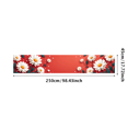 thumbnail image 3 of Floral Backdrop Decoration with Daisies Pattern Perfect for Photography Props Party Supplies Event Background Banner Wedding Decor, 3 of 4