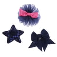 thumbnail image 4 of Set de Horquillas de Niñas Diadema de cabellero Decorativos Regalos de Recién Nacidos 7 piezas de color azul marino, 4 of 9
