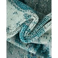 thumbnail image 4 of Unique Loom Positano Collection Area Rug - Marooned (2' 2" x 6' 7" Runner Light Blue/Blue), 4 of 7