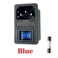 thumbnail image 2 of Connector Fuse Power Socket 250V 10A Connector Fuse Holder Fuse Switch Male Metal Powercord Socket Switch Fuse Holder Male, 2 of 8