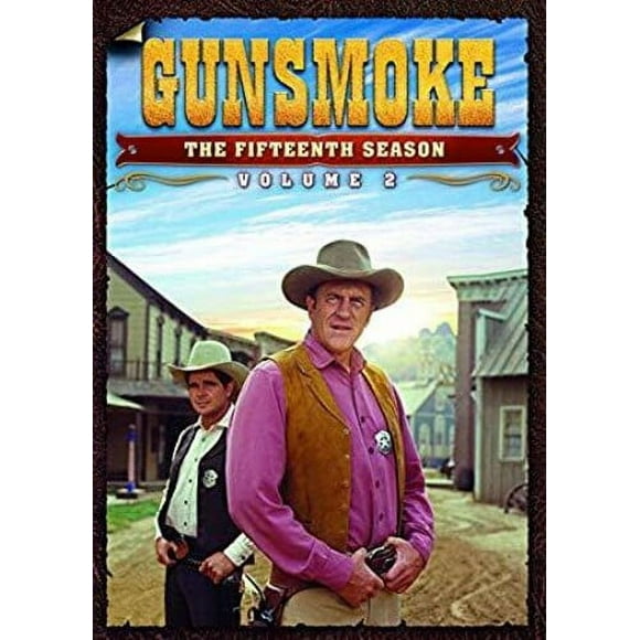 Gunsmoke, la Quinzième Saison Volume 2 [Disque Vidéo Numérique] Full Frame, Son Mono, Sous-Titré, 3 Pack, Amaray Case