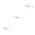 thumbnail image 2 of sweethay Sun Glass Portable Beautiful Women Spectacles Fiesta de baile multifuncional Marco de metal para mujer Azul claro Type1 NO1, 2 of 6
