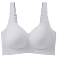 thumbnail image 5 of Sujetáneos para las Mujeres sin Cables sin Acolchado Push Up Jelly Sujetáneo, Cómodo Suave Mantequilla Tshirt Sujetáneos para las Mujeres Todos los Días Yoga Bralette Sport Top, 5 of 5
