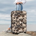 thumbnail image 7 of Rateoe Pug Printed Luggage Cover, Suitcase Protector Fits 18-32 Inch Luggage-Large, 7 of 7