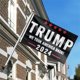 thumbnail image 3 of Bandera para exteriores Trump 2024 Take America Back Election - The Return, 3 x 5 pies, pancarta para exteriores, bandera de doble cara para casa, jardín, patio, desfile, cartel para fiesta, tapiz de, 3 of 8