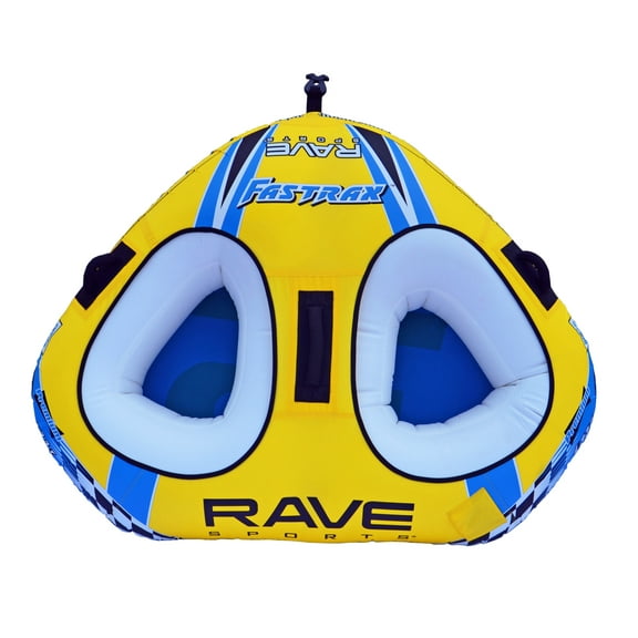 Rave Sports 02648 Fastrax Inflatable Towable for Boating, 2 Riders or 340Lbs Max