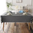 thumbnail image 2 of LAICAIW 100% Waterproof Vinyl Table Cloth, Oil-Proof Spill-Proof PVC Rectangle Tablecloth, Wipeable Plastic Table Cover for Outdoor, Picnic, Camping, 2 of 7