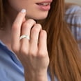 thumbnail image 3 of promise rings for him adjustable couple wedding set black and red men fashion anniversary/wedding/promise jewelry her Multicolor Ring Heart Shaped Titanium Steel Individual Couple Gift, 3 of 4