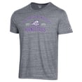 thumbnail image 2 of Men's Champion Heathered Gray TCU Horned Frogs Ultimate Tri-Blend T-Shirt, 2 of 3