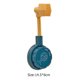 thumbnail image 2 of Titular De La Alcachofa De Ducha Soporte de cabezal de ducha ajustable sin perforaciones de 360 ​​grados Montaje de boquilla (azul), 2 of 2