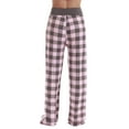 thumbnail image 3 of Just Love Women Buffalo Plaid Pajama Pants Sleepwear (Pink Charcoal Buffalo Plaid, Medium), 3 of 3
