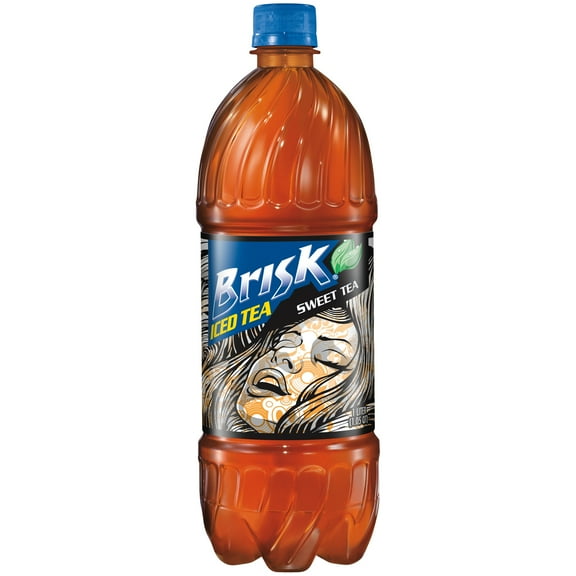 Lipton Brisk Sweet Iced Tea, 33.8 fl oz Bottle