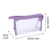 thumbnail image 2 of Estuche transparente, bolso grande para almacenamiento de útiles, morado, 2 of 2