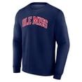 thumbnail image 2 of Men's Navy Ole Miss Rebels Short Name Fleece Pullover Sweatshirt, 2 of 3