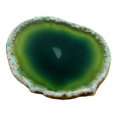 thumbnail image 1 of ENJOYW Polished Dyed Coaster Compact Stone Natural Agate Sliced Coaster Desktop Decor Cup Coaster, 1 of 7