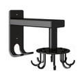 thumbnail image 2 of 360 Degrees Rotation Aluminum Hook Spoon Towel Rag Hook Organizer Space-saving Storage Rack Wall Mounted Pants Organizer Hanger Kitchen, 2 of 9