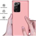 thumbnail image 4 of HAHDAXIA Compatible with Galaxy Note 20 Ultra 5G Case, Liquid Silicone Microfiber Cloth Lining Full Body Cover with Screen & Camera Protection 6.9 inch 2020 (Pink), 4 of 7