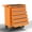 Orange, variant on 5 Drawer Rolling Tool Chest, Metal Tool Cart on Wheels,Tool Cabinet Key Locking & Drawer Storage,Tool Box Organizer for Garage,Warehouse(Orange)