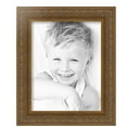 thumbnail image 2 of ArtToFrames 11" x 14" Wide Gold with Green Tones Picture Frame, 11x14 inch Gold Wood Poster Frame (WOM-5078), 2 Pack, 2 of 6