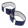 thumbnail image 5 of PAIR of VINTAGE BRACELETS in STYLE with SLEEVES, STRETCH JACQUARD SHIRT, GARTERS - Navy,, 5 of 7