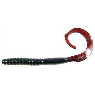 Tackle HD 25-Pack Finesse Worms for Bass Fishing, 4.5-Inch Soft