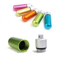 thumbnail image 2 of Popvcly 1Pc Rainbow Color Aluminum Alloy Waterproof Bottle Fruit for Outdoor Camping A5, 2 of 5