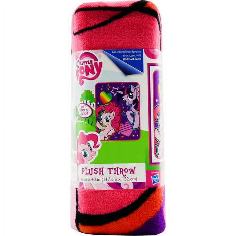 My Little Pony Multi color Rainbow Polyester Throws 46