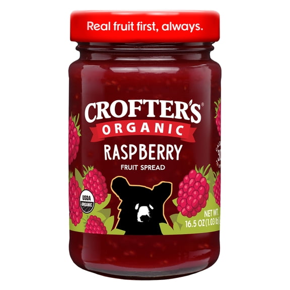 Crofter’s Organic Raspberry Premium Fruit Spread, 16.5 oz