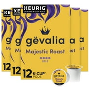 Gevalia Majestic Roast Bold Dark Roast K?Cup® Coffee Pods 72 ct (Pack of 6)