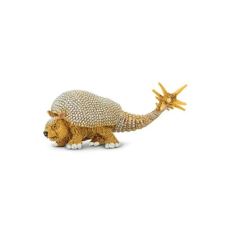 Safari Ltd. Doedicurus Figurine - Detailed 4.25" Prehistoric Armadillo Figure - Educational Toy for Boys, Girls, and Kids Ages 3 