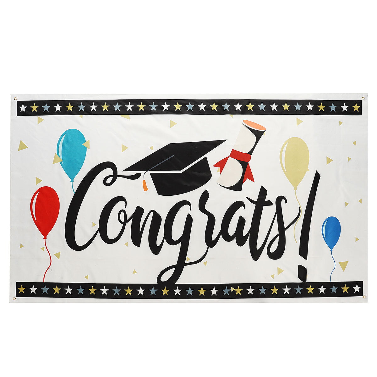 Personalised Graduation Banner Class of Photo Party Congratulations 2021 Outdoor 