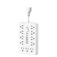 thumbnail image 1 of Dsscvnef 17 in 1 Surge Protector Power Strip Power Strip With USB Ports 17 in 1 Power Strip Power Strips With Surge Flat Plug Surge Protector Power Strip Cord With, 1 of 9