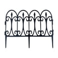 thumbnail image 2 of Plastic Garden Fence Picket Border Panel Lawn Edging Set For Flower Bed Yard Landscaping Outdoor Garden Divider Decor Pathway Tree Ring Fence Holiday Party Home Patio Courtyard Seasonal Garden Decor, 2 of 9